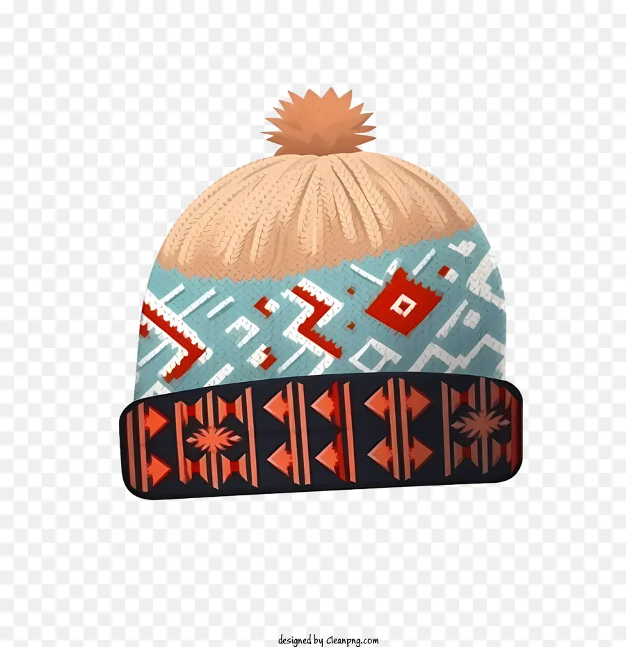 Chapéu De Malha，Gorro Colorido PNG