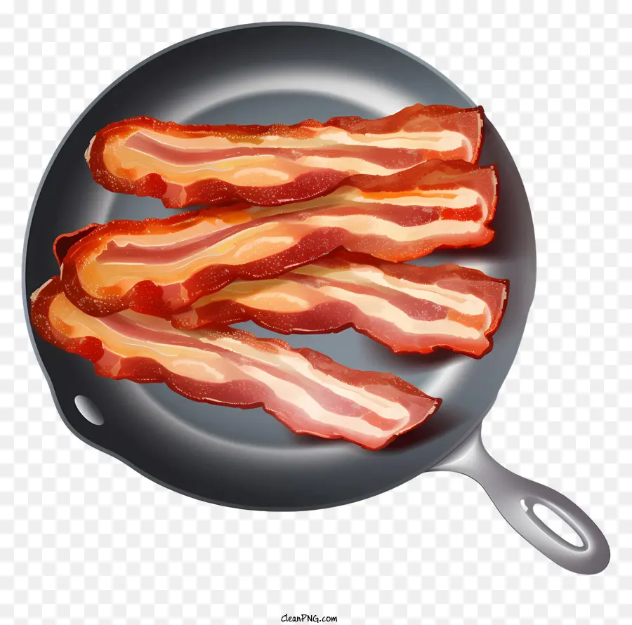 Bacon，Bacon Na Panela PNG