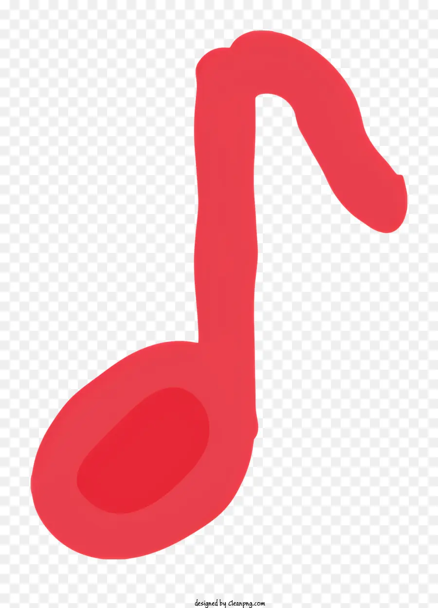 Nota Musical，Nota Musical Vermelha PNG