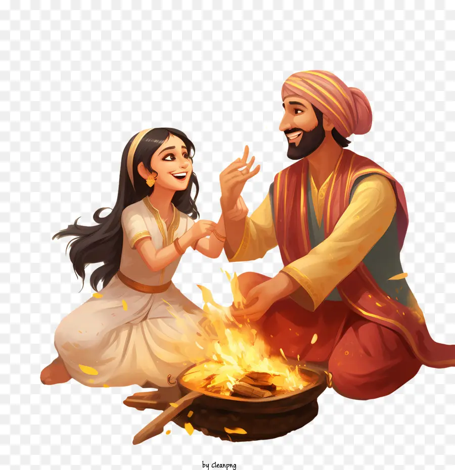 Lohri，Casal De Fogo PNG