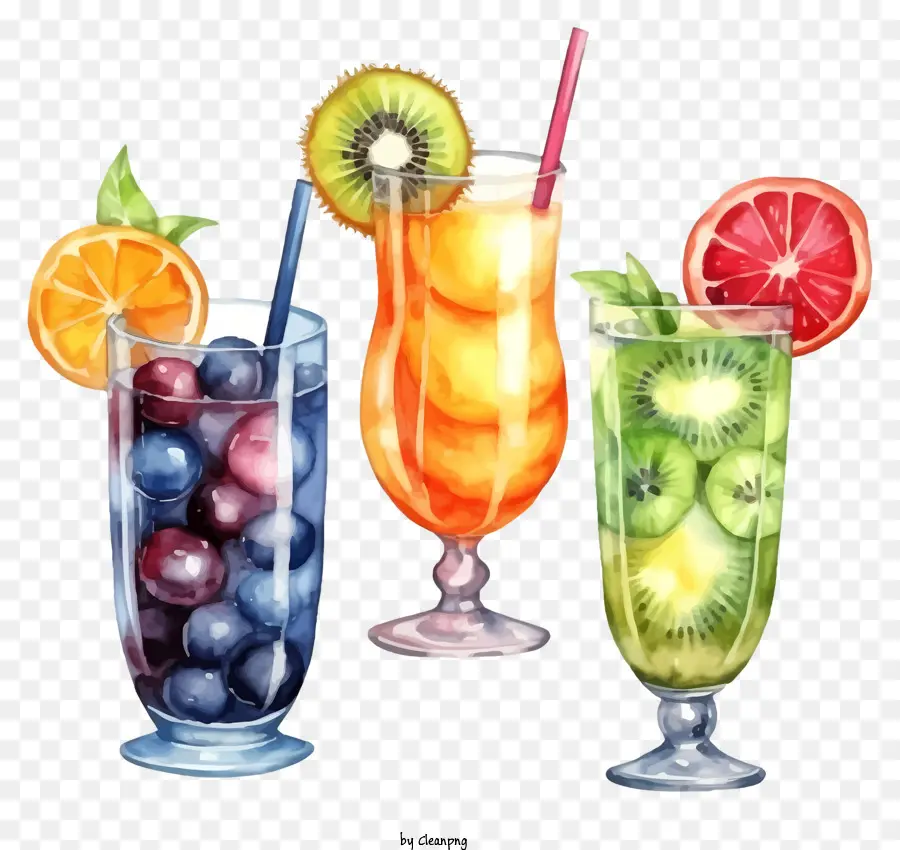 Bebidas De Frutas，Suco De Frutas PNG