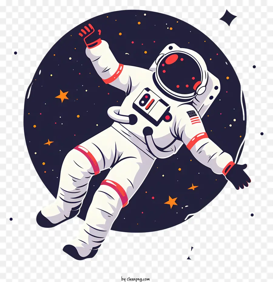 Espaço Flutuante De Astronauta，Astronauta PNG