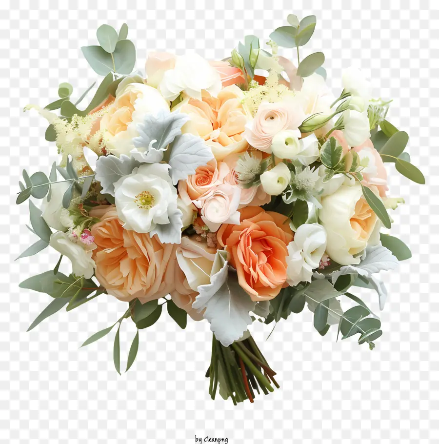 Buquê De Flores De Casamento，Buquê De Flores PNG