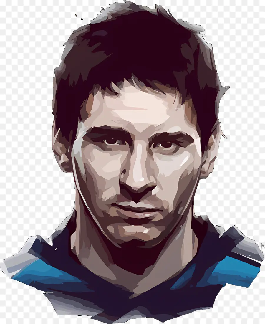 Lionel Messi，Retrato PNG