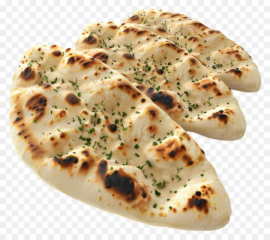 Pão Naan，Pão Achatado PNG