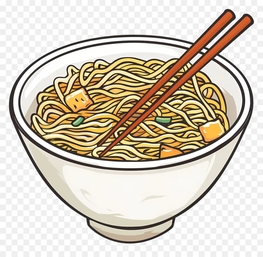 Mie Ramen，Mangkuk Mie PNG