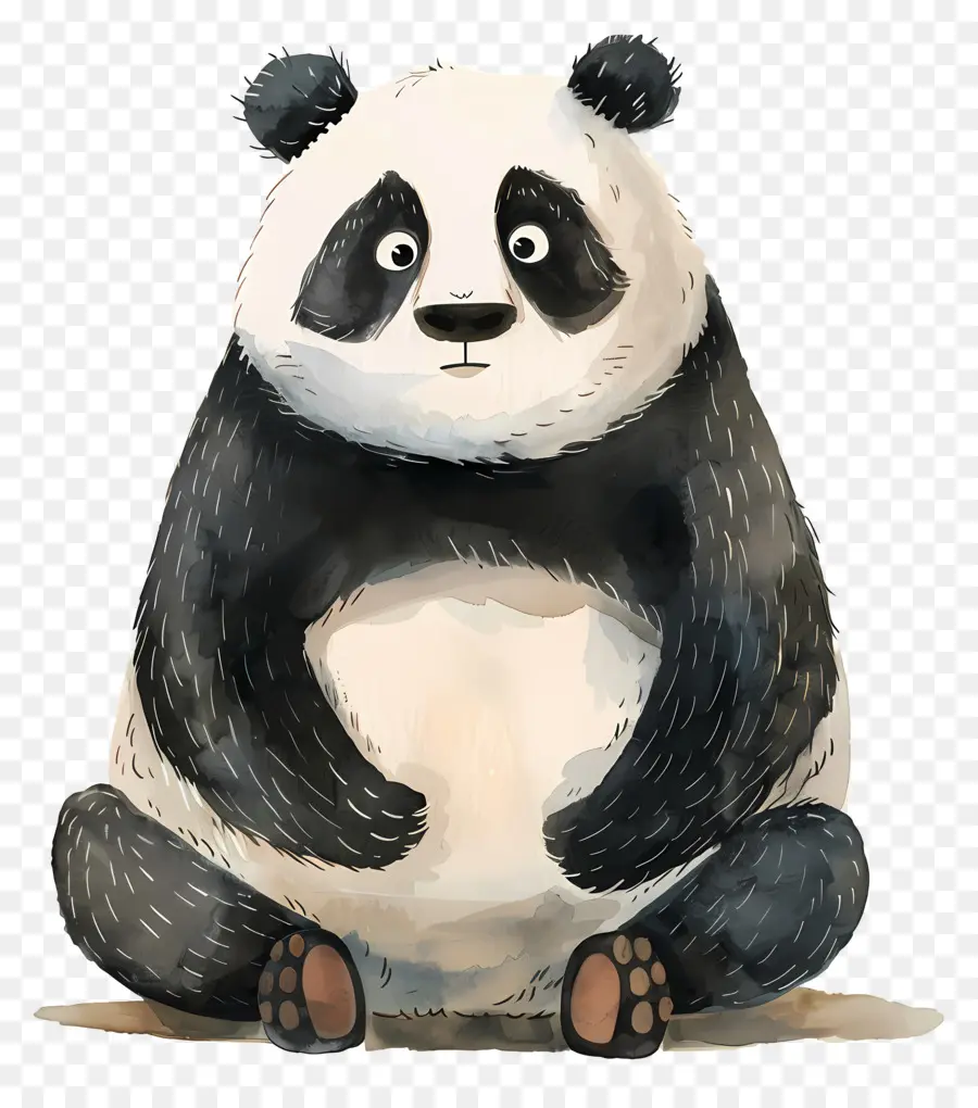 Kartun Panda，Panda PNG