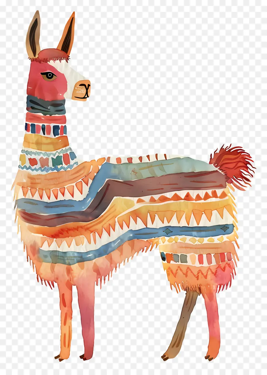 Lama，Llama Yang Dihias PNG