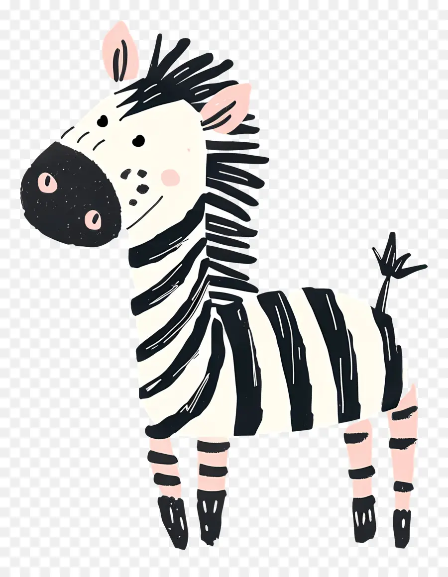 Zebra，Zebra Yang Lucu PNG