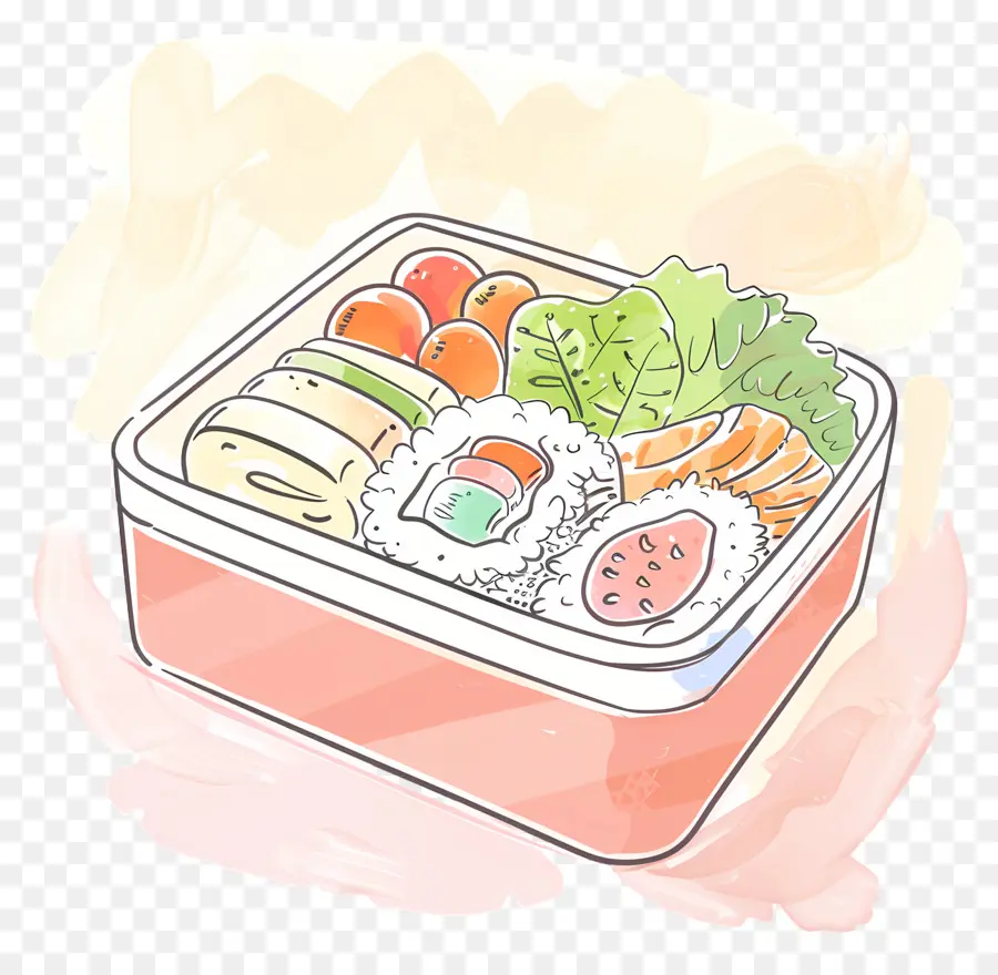 Kotak Bento，Makan Siang PNG