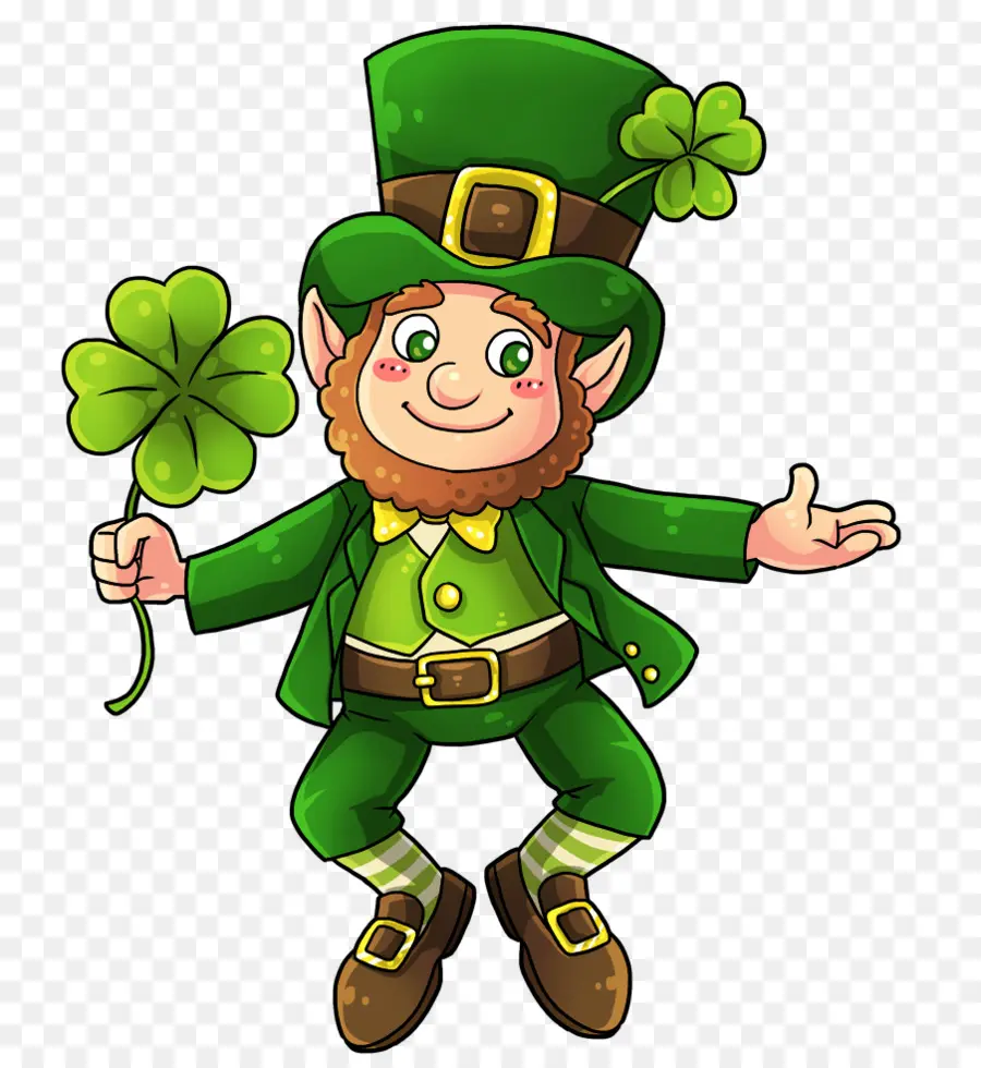 Leprechaun，Shamrock PNG