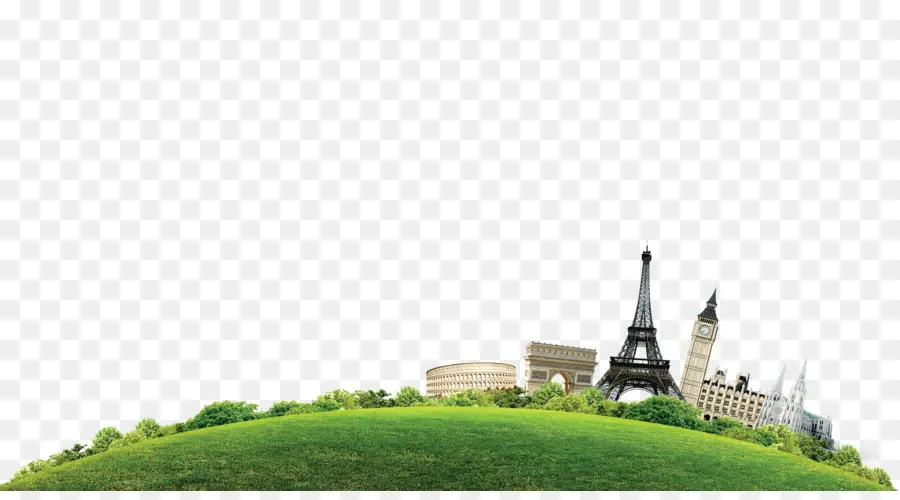 Tempat Terkenal，Menara Eiffel PNG