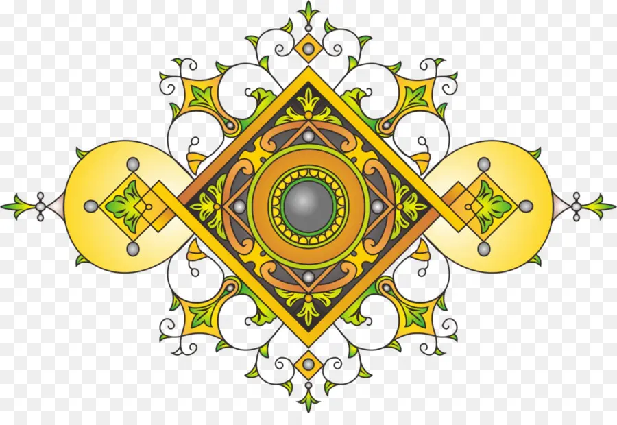 Ornamen，Kuning PNG