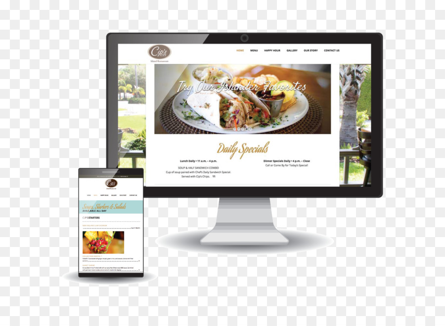 Desain Web，Restoran PNG