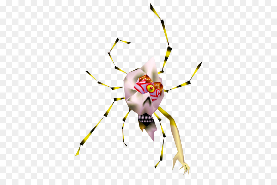 Orbweaver Spider，Serangga PNG