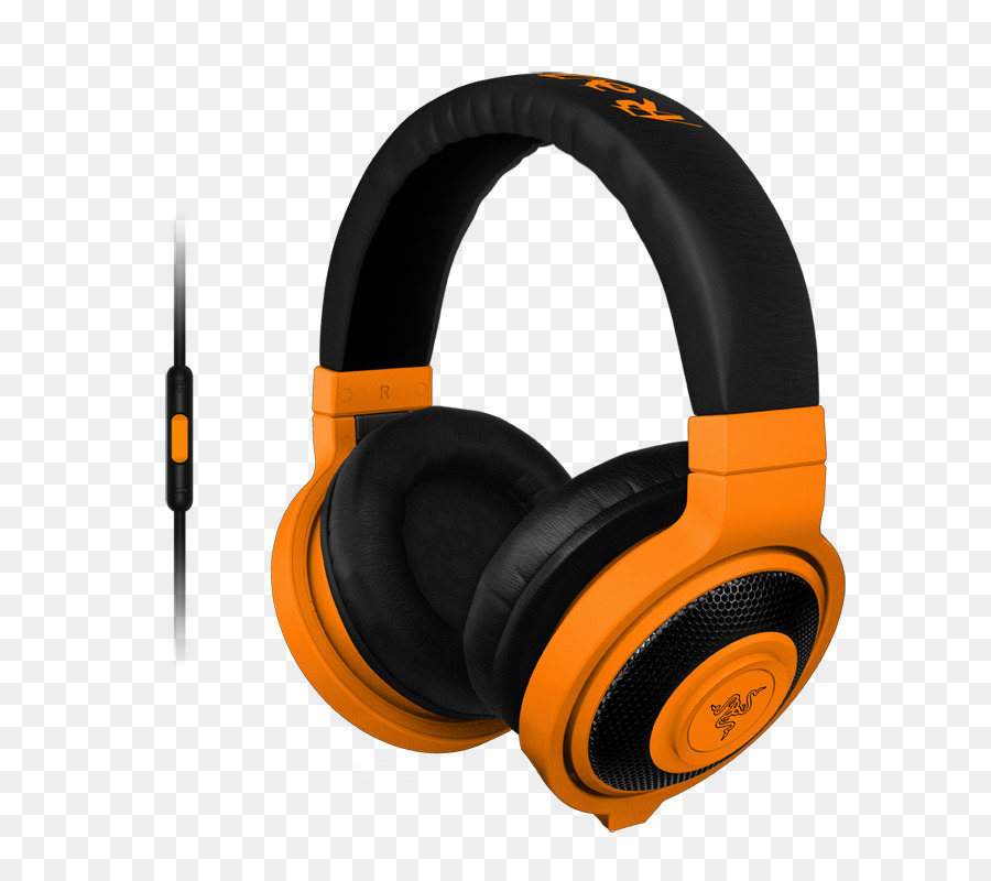 Headphone Oranye，Musik PNG