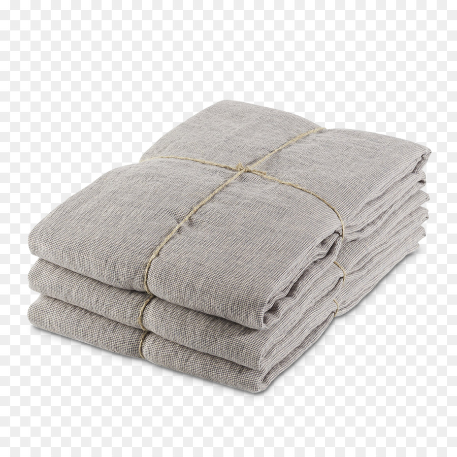 Handuk Terlipat，Linen PNG