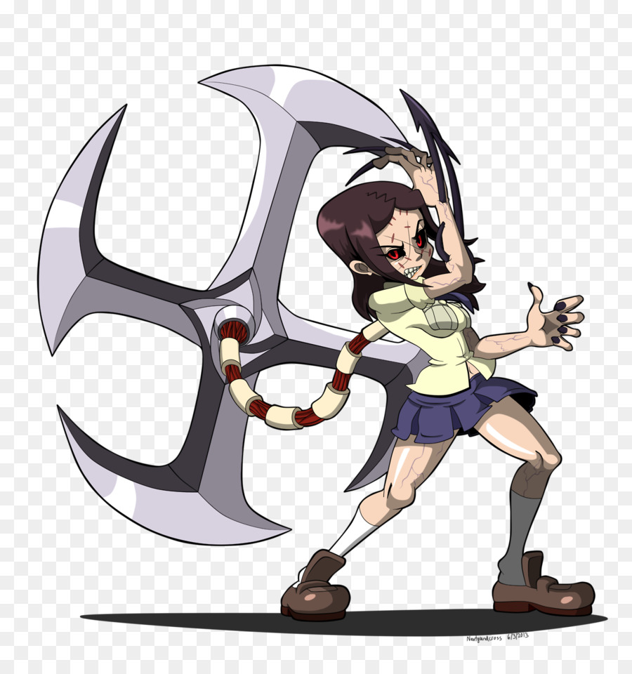 Skullgirls，Rambut PNG