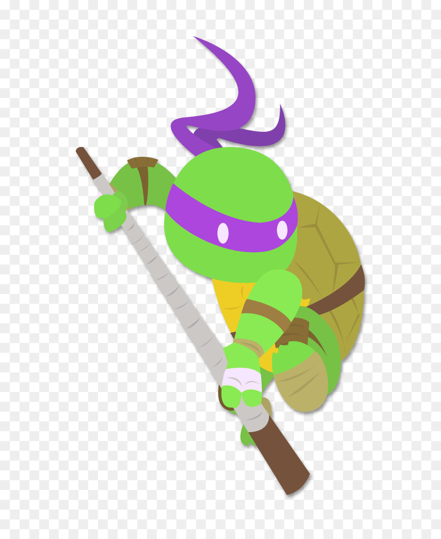 Penyu Ninja，Hijau PNG