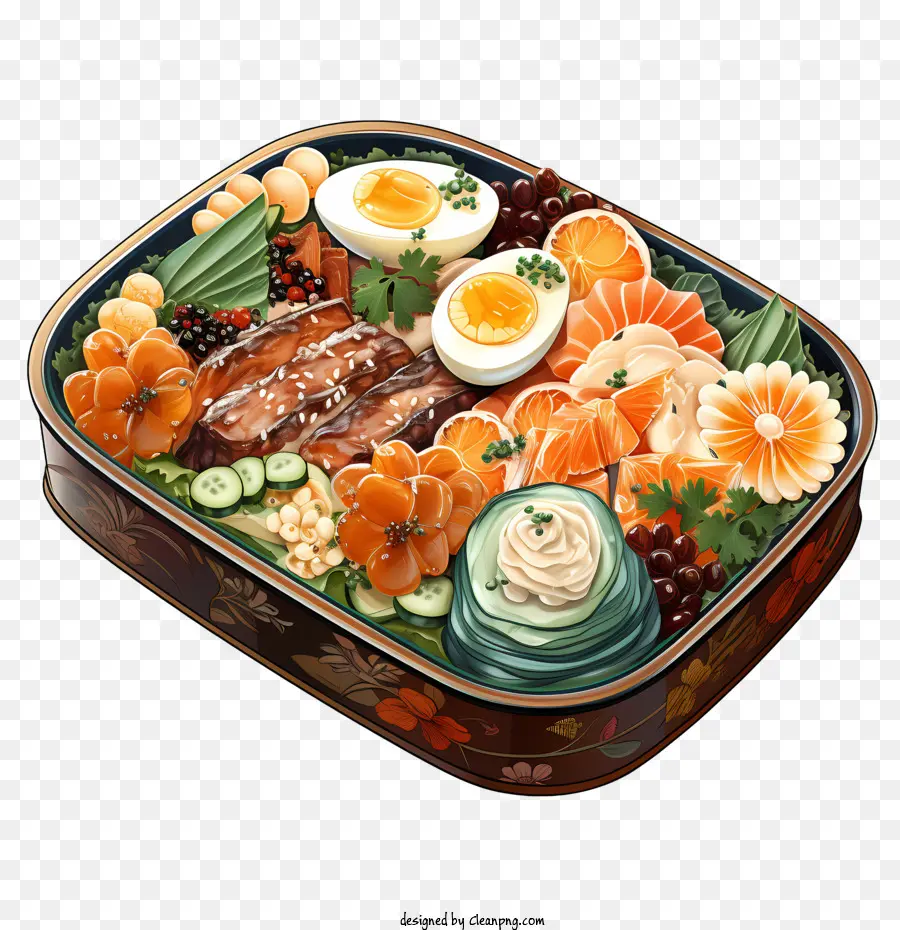 Kotak Bento，Makan Siang PNG