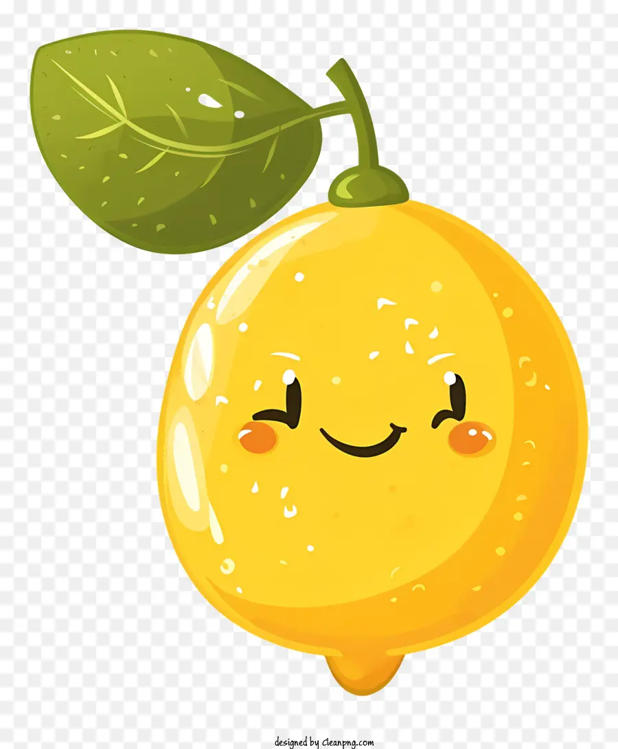 Lemon Kartun，Lemon Yang Lucu PNG