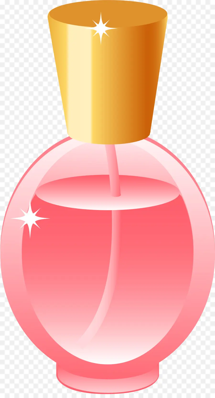 Pembe Parfüm Şişesi，Koku PNG