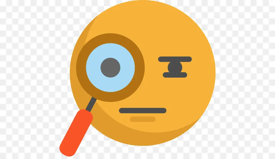 Büyüteç Emojisi，Aramak PNG