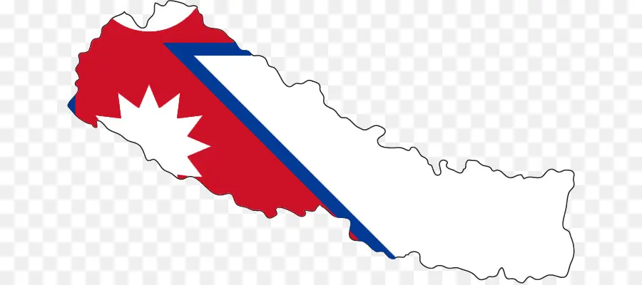 Nepal Haritası，ülke PNG