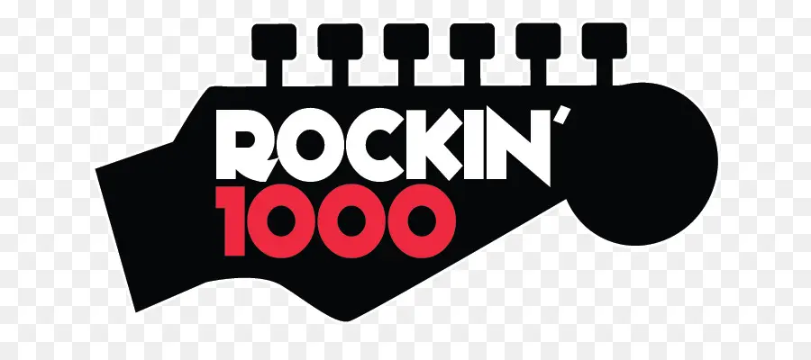 Rockin' 1000 Logosu，Müzik PNG