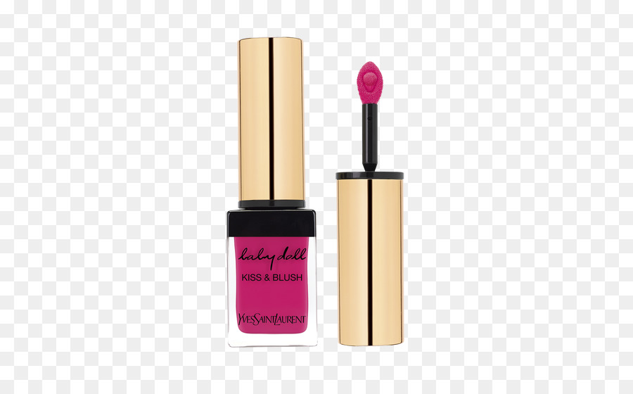 Yves Saint Laurent Baby Doll Kiss Allık Stick Duo，Ruj PNG