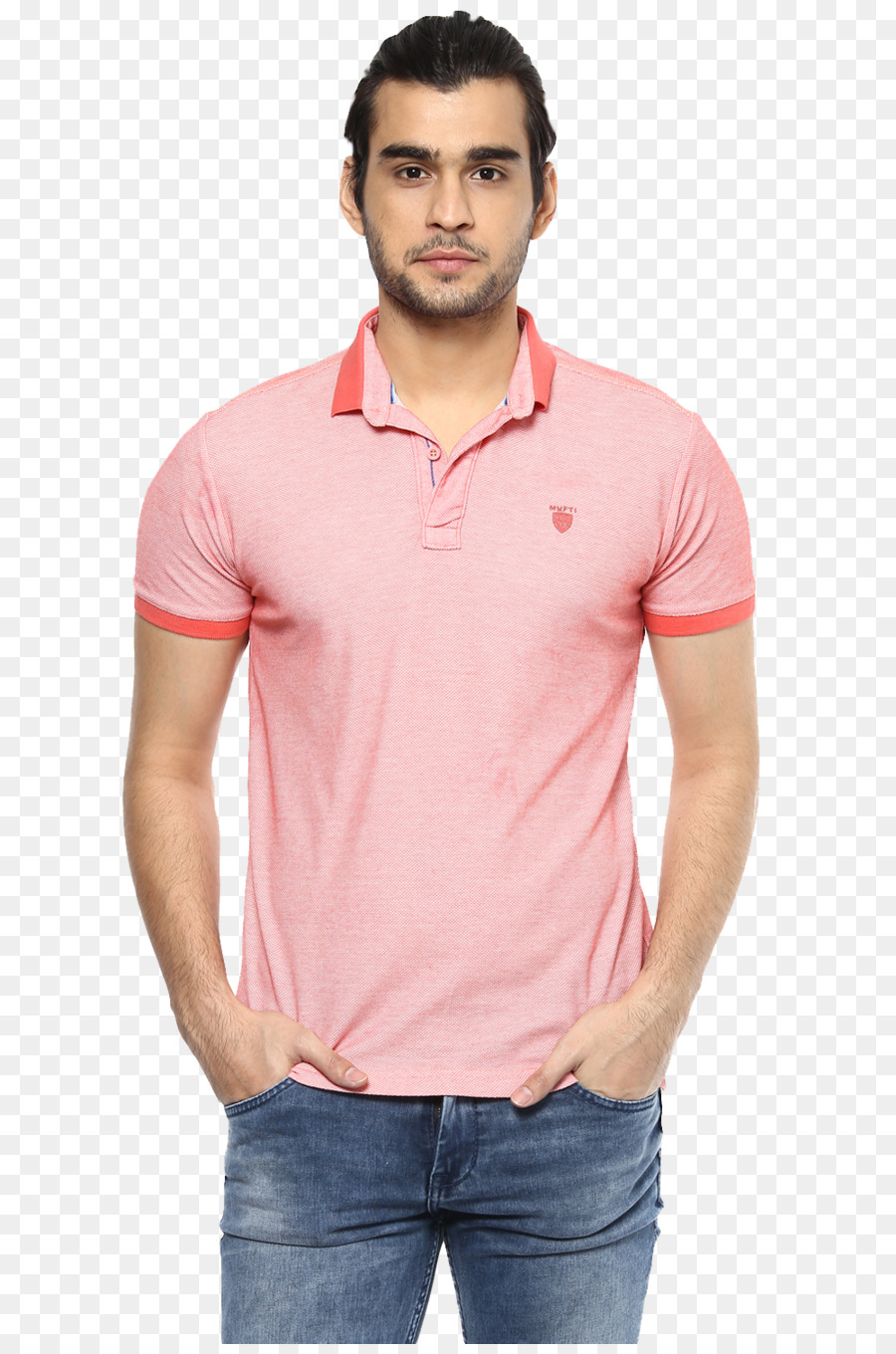 Pembe Polo Gömlek，Gündelik PNG