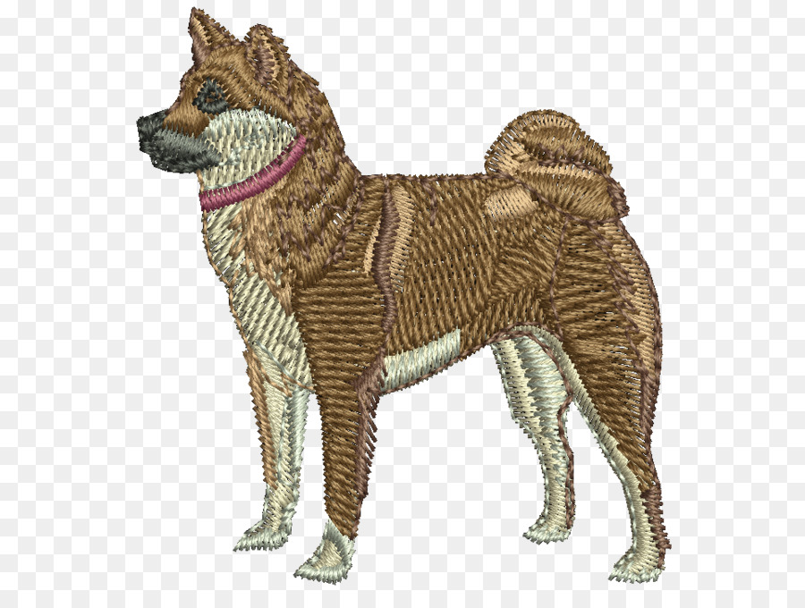 İşlemeli Köpek，Dikiş PNG