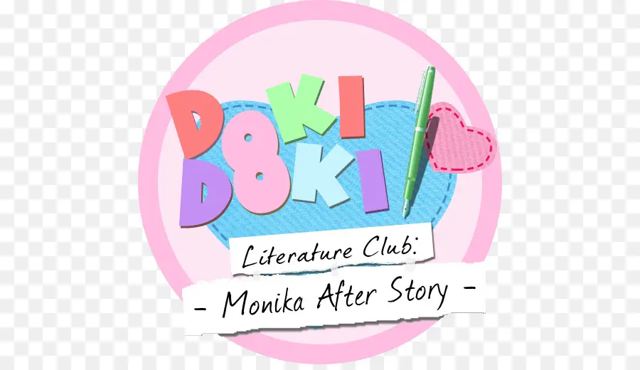 Doki Doki Logosu，Oyun PNG