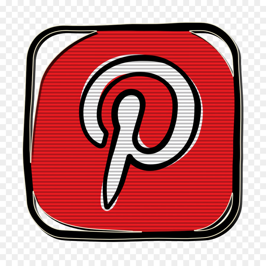 Pinterest Logosu，Sosyal Medya PNG