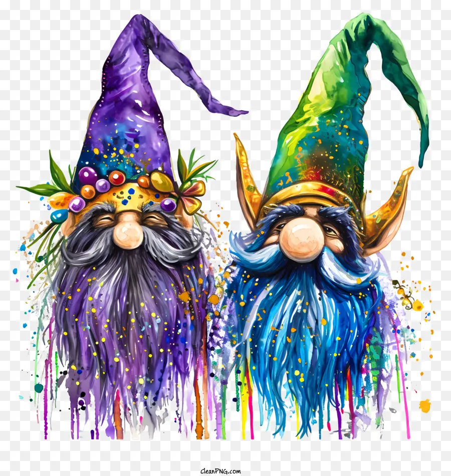 Mardi Gras Gnome，İki Cüce PNG