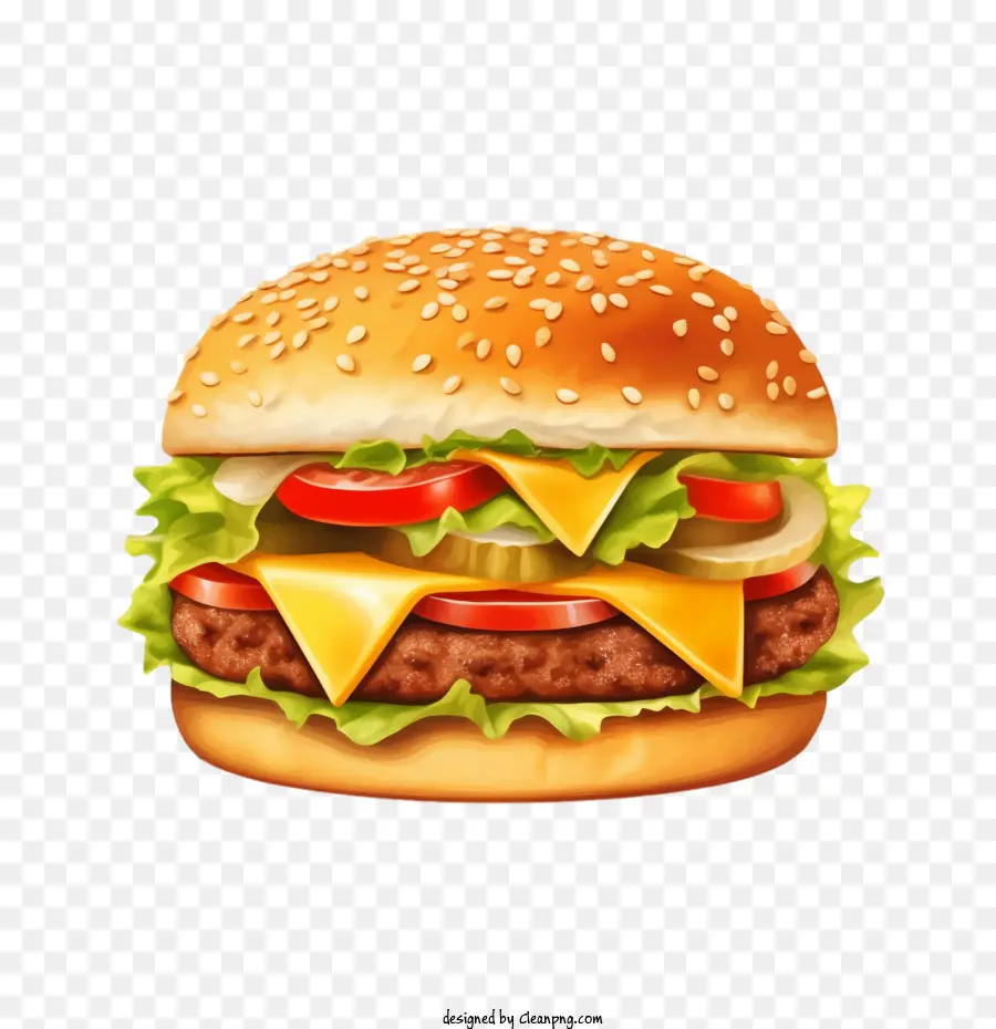 Hamburger，Cheeseburger PNG