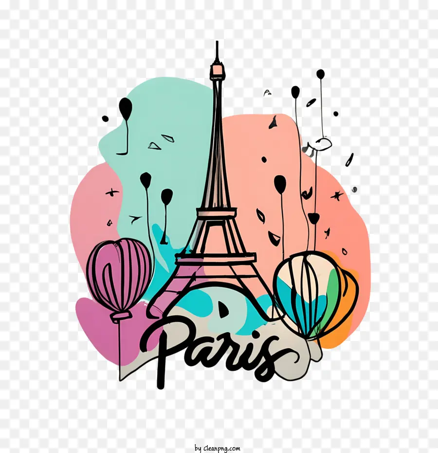 Paris，Eyfel Kulesi PNG