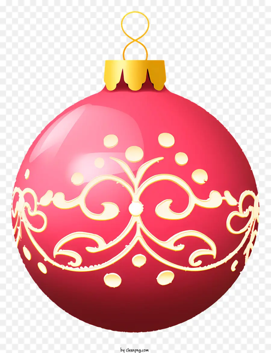 Pembe Süsleme，Noel Süsü PNG