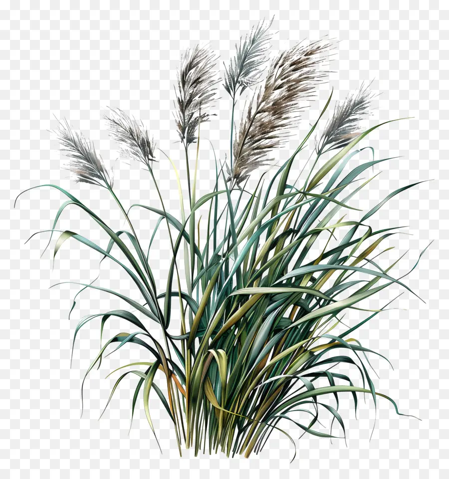 Miscanthus Sinensis，Pampa Otu PNG