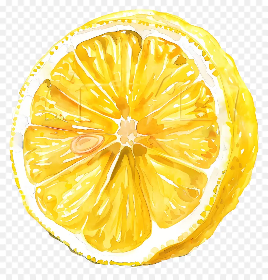 Dilimlenmiş Limon，Limon Dilimi PNG