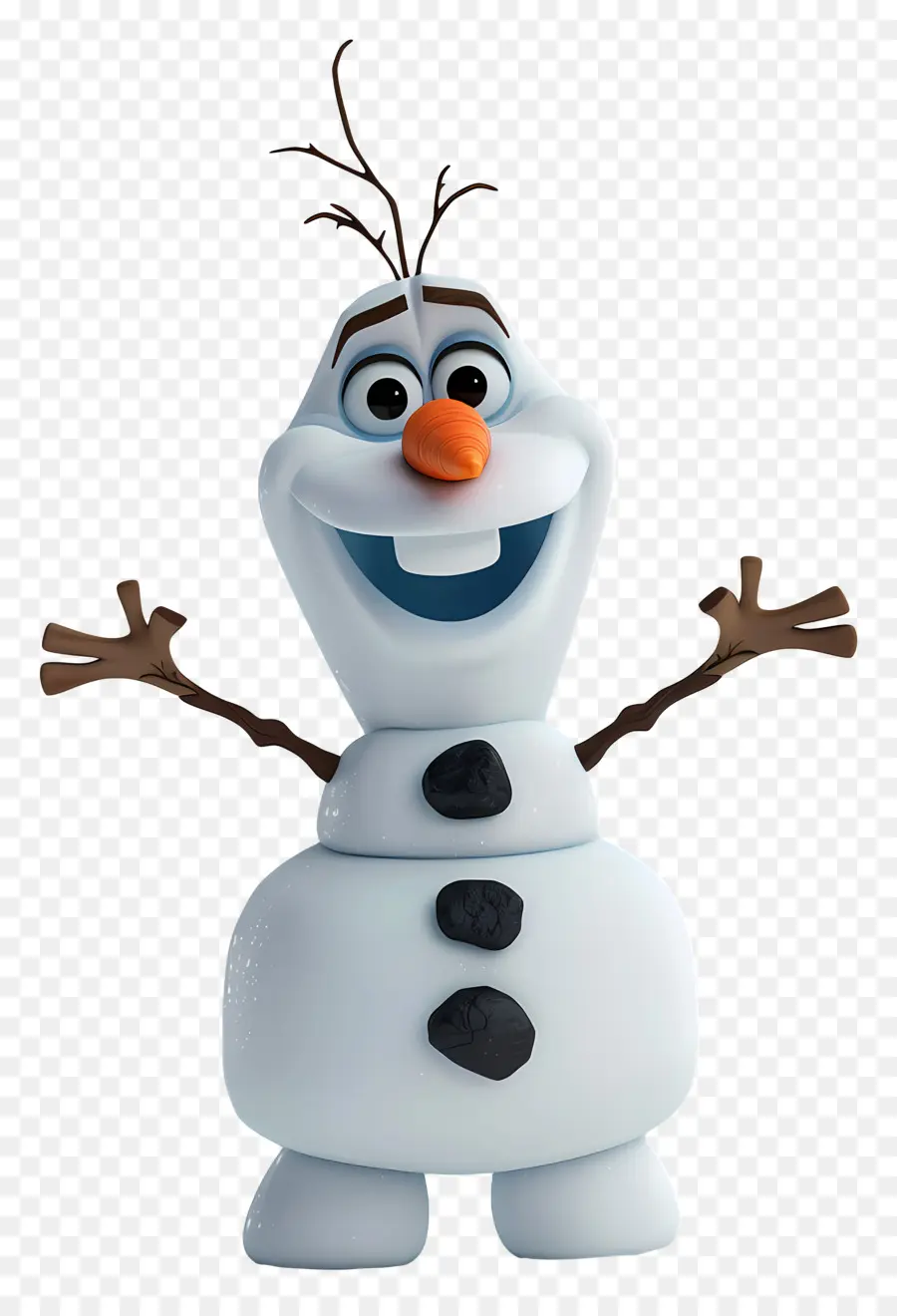 Olaf แช่แข็ง，มนุษย์หิมะ PNG