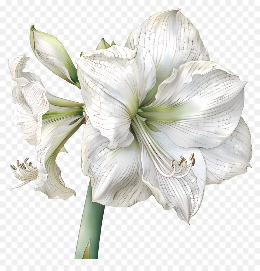 ดอกไม้ Amaryllis，ลิลลี่สีขาว PNG