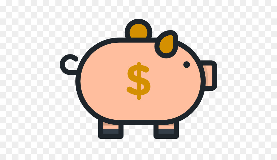 Blue Piggy Bank，เงินออม PNG