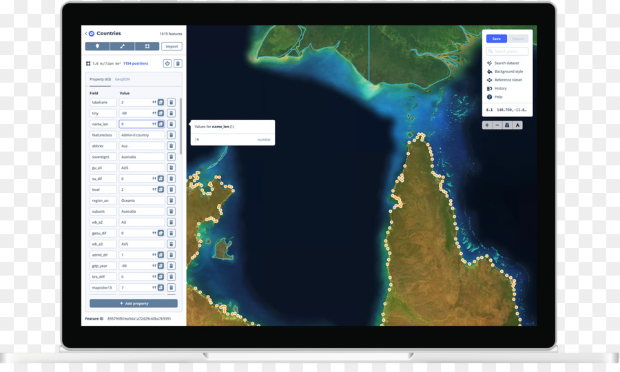 Mapbox，คอมพิวเตอร์ซอฟต์แวร์ PNG