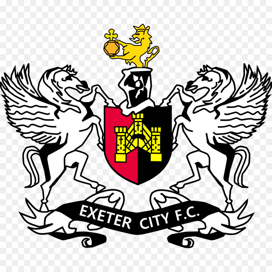 Exeter City F C，โลโก้ PNG