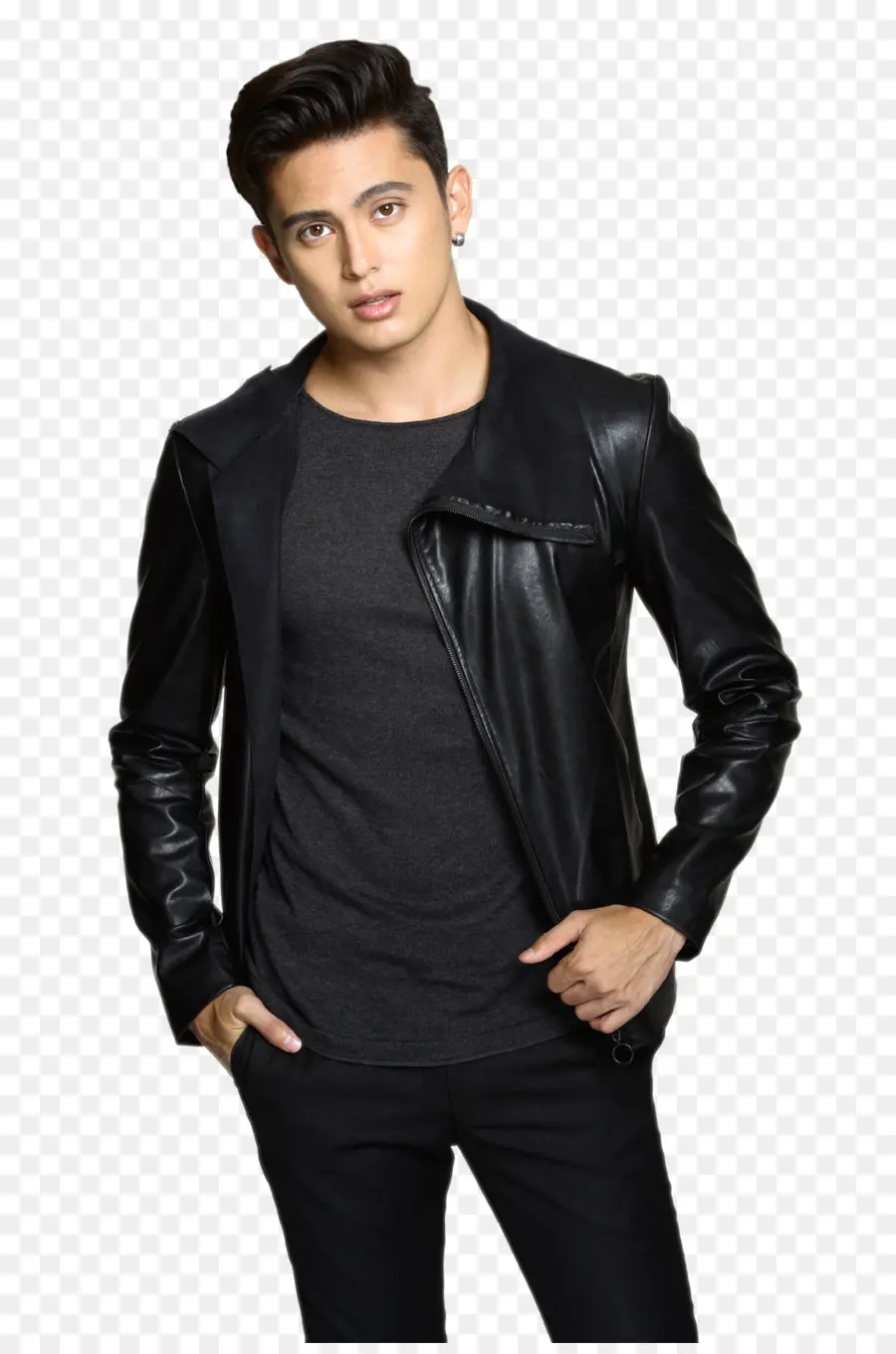 Man In Black Jacket，แฟชั่น PNG