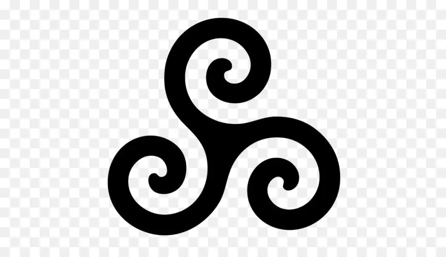 Triskelion สีดำ，ออกแบบ PNG