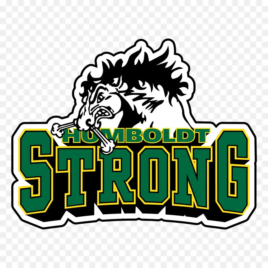 โลโก้ Humboldt Strong，ข้อความ PNG