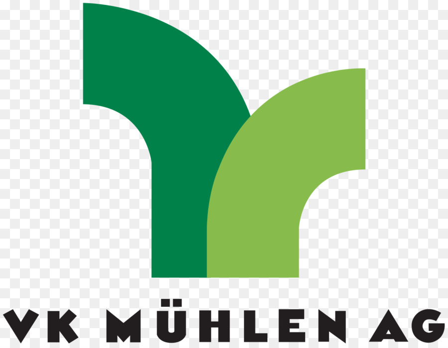 โลโก้ Vk Mühlen Ag，สีเขียว PNG