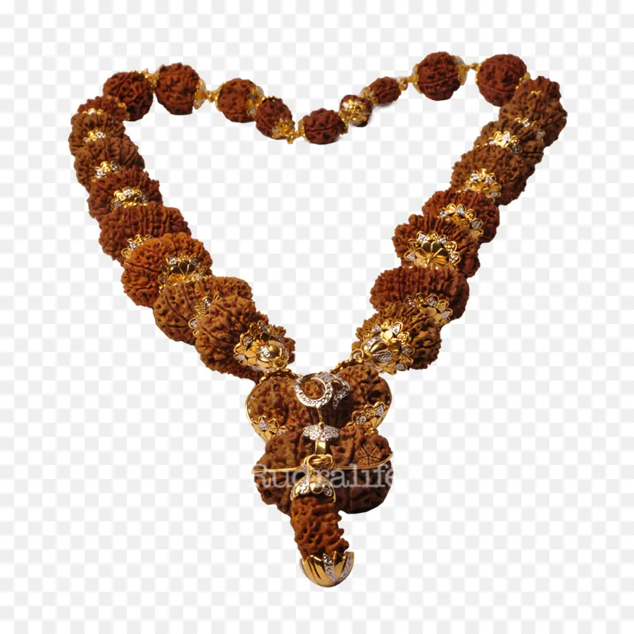 สร้อยคอ Rudraksha，ลูกปัด PNG